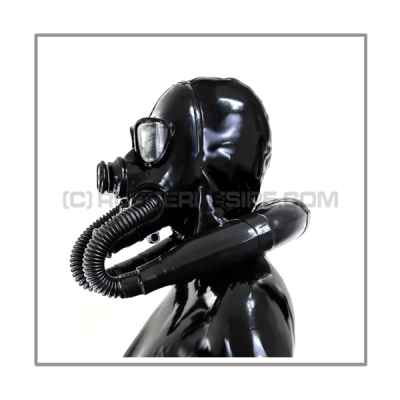 Deluxe PMK-2TA gasmask-zipperhood-system SMELLBAG-2P with neckrespirator-rubbersmell-bag-set